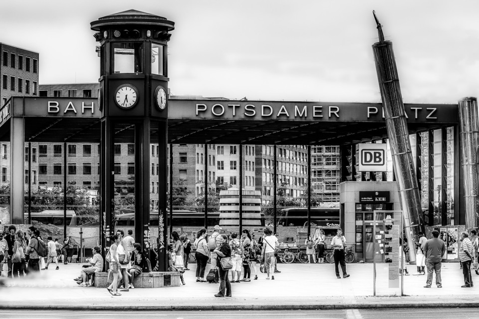 Bahnhof Potsdamer Platz. Berlin